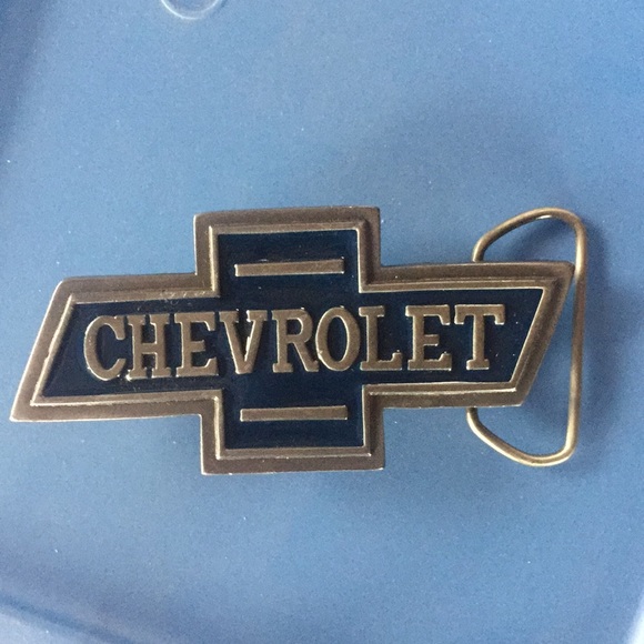 chevy belt buckle